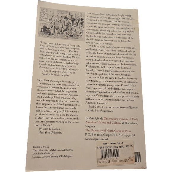 The other founders by Saul Cornell 0807825034 university of North Carolina - Picture 7 of 7